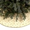 Gold Tree Skirt With Tree