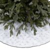 Silver Tree Skirt With Tree